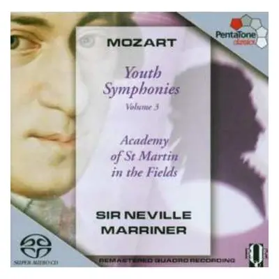 SACD Wolfgang Amadeus Mozart: Youth Symphonies, volume 3