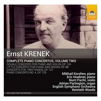 CD Ernst Krenek: Complete Piano Concertos, Volume Two