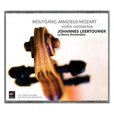 2CD Wolfgang Amadeus Mozart: Violin Concertos, La Borea Amsterdam.