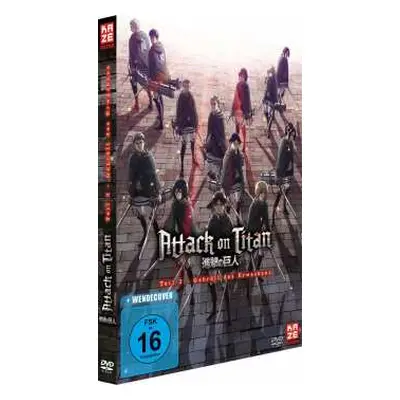 DVD Various: Attack On Titan Teil 3: Gebrüll Des Erwachens