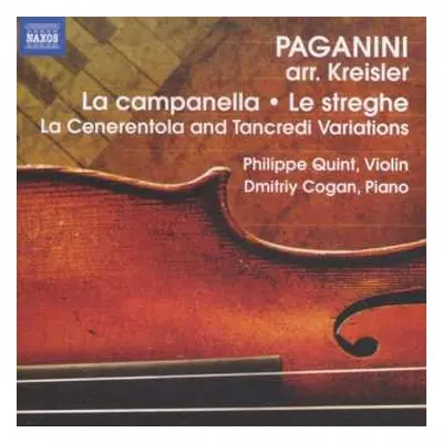 CD Philippe Quint: Arrangements For Violin & Piano