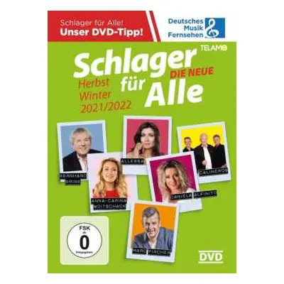 DVD Various: Schlager Für Alle - Die Neue (Herbst Winter 2021/2022)