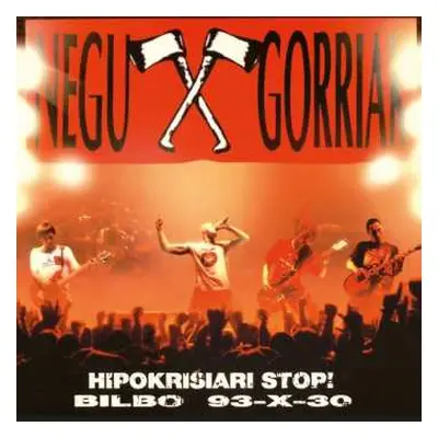 LP Negu Gorriak: Hipokrisiari Stop! (Bilbo 93-X-30)