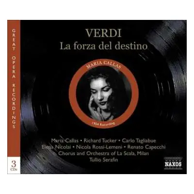 3CD Maria Callas: La Forza Del Destino