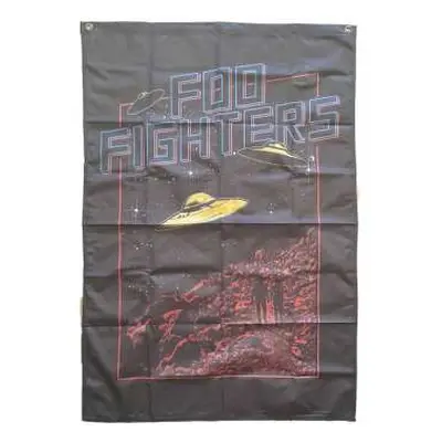 Foo Fighters Textile Poster: Ufos (ex-tour)