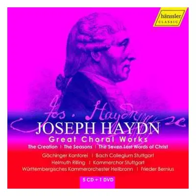 5CD/DVD Joseph Haydn: Great Choral Works (The Creation | The Seasons | The Seven Last Words Of C