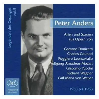 CD Wolfgang Amadeus Mozart: Legenden Des Gesanges Vol.5 - Peter Anders