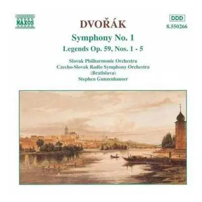 CD Antonín Dvořák: Symphony No. 1 • Legends Op.59 Nos. 1-5