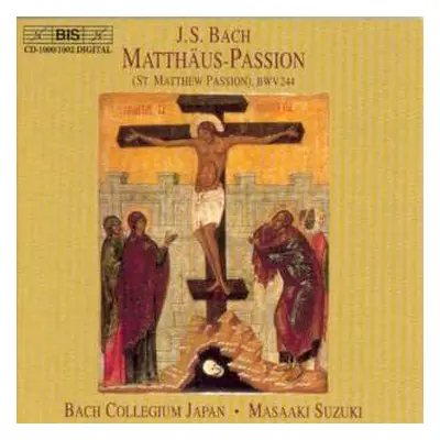 3CD Johann Sebastian Bach: Matthäus-Passion