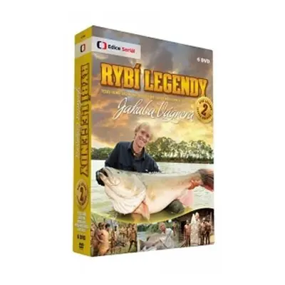 6DVD Jakub Vágner: Rybí legendy Jakuba Vágnera 2