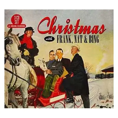 3CD Frank Sinatra: Christmas With Frank, Nat And Bing