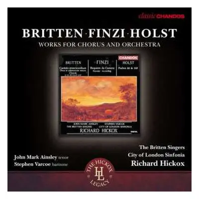 CD Gustav Holst: Works For Chorus And Orchestra