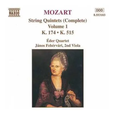 CD Wolfgang Amadeus Mozart: Streichquintette Nr.1 & 3