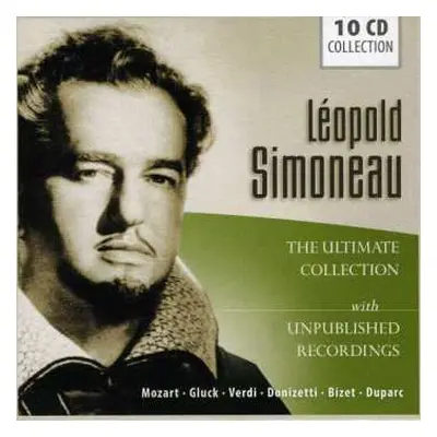 10CD Leopold Simoneau: The Ultimate Collection With Unpublished Recordings