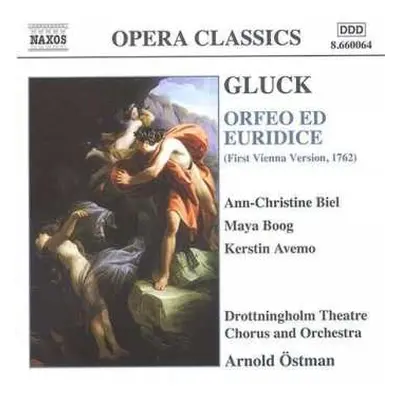 CD Christoph Willibald Gluck: Orfeo Ed Euridice (First Vienna Version, 1762)