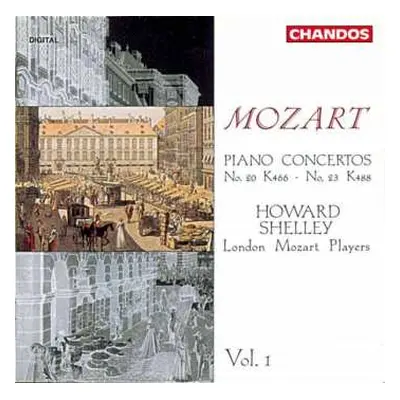 CD Wolfgang Amadeus Mozart: Piano Concertos Vol. 1 - No. 20 K466 - No. 23 K488