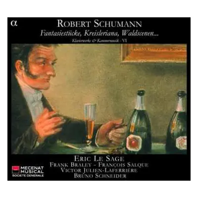 2CD Robert Schumann: Fantasiestücke, Kreisleriana, Waldscenen... (Klavierwerke & Kammermusik - V