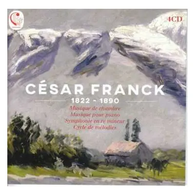 4CD César Franck: Cesar Franck 1822-1890 - Symphonie D-moll, Kammermusik, Klavierwerke, Lieder