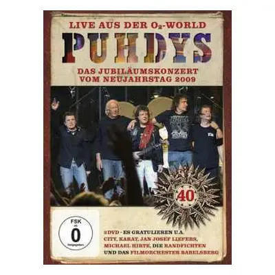 2DVD Puhdys: Live Aus Der O2-World