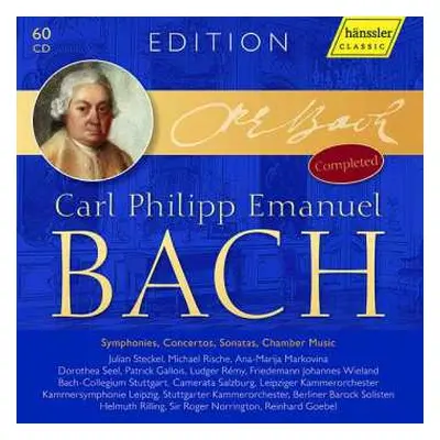 60CD Carl Philipp Emanuel Bach: Edition Completed