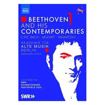 DVD Carl Philipp Emanuel Bach: Beethoven And His Contemporaries Vol.1 - Swr Schwetzinger Festspi