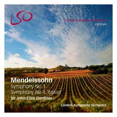 Blu-ray/SACD The London Symphony Orchestra: Symphony No 1 / Symphony No 4 'Italian'