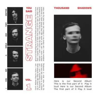 LP You Said Strange: Thousand Shadows Vol.1 LTD | CLR