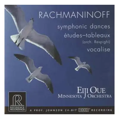 CD Sergei Vasilyevich Rachmaninoff: Symphonic Dances - Études-Tableaux - Vocalise