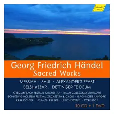 8CD/DVD Georg Friedrich Händel: Händel - Sacred Works