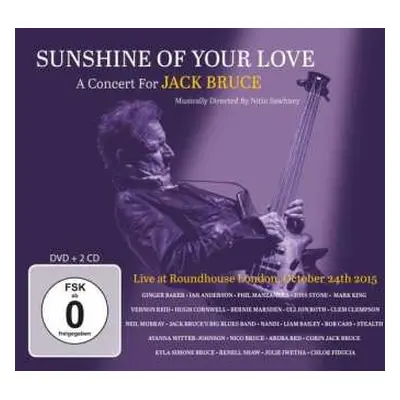 2CD/DVD Various: Sunshine Of Your Love - A Concert For Jack Bruce