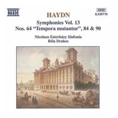 CD Joseph Haydn: Symphonies Vol. 13 (Nos. 64 "Tempora Mutantur", 84 & 90)