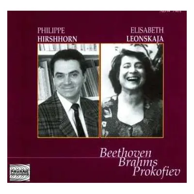 CD Ludwig van Beethoven: Philippe Hirshhorn,violine