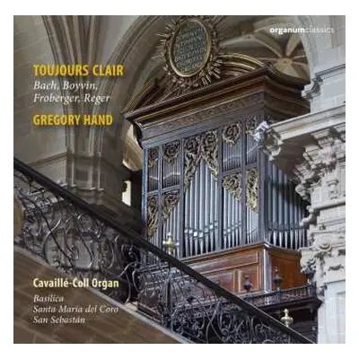 CD Gregory Hand: Toujours Clair