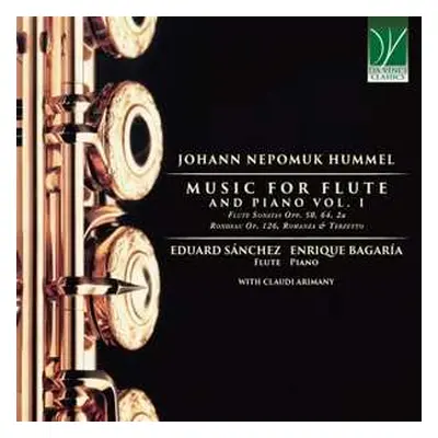 CD Johann Nepomuk Hummel: Music For Flute And Piano Vol. 1