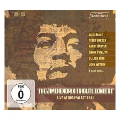 2CD/DVD Various: The Jimi Hendrix Tribute Concert Live At Rockpalast 1991