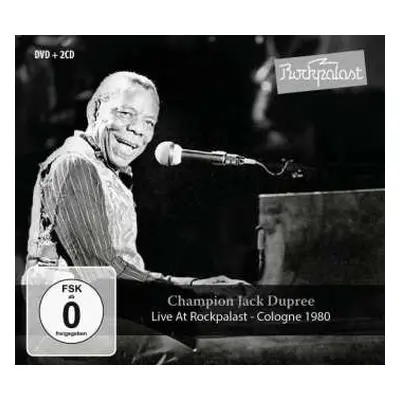 2CD/DVD Champion Jack Dupree: Live At Rockpalast