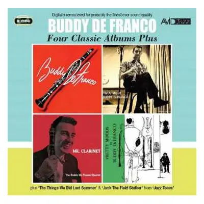 2CD Buddy Defranco: Four Classic Albums Plus