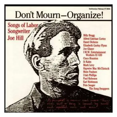 CD Various: Don't Mourn - Organize! Songs Of Labor Songwriter Joe Hill