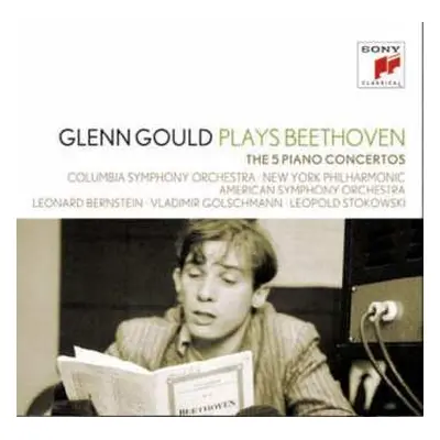 3CD Ludwig van Beethoven: Glenn Gould Plays Beethoven - The 5 Piano Concertos