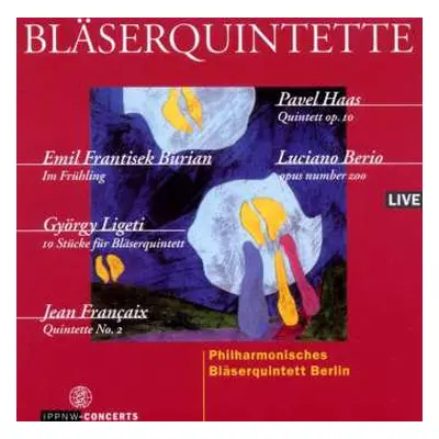 CD Emil Frantisek Burian: Philharmonisches Bläserquintett Berlin