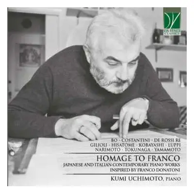 CD Sonia Bo: Homage To Franco (Japanese And Italian Contemporary Piano Works Inspired By Franco 