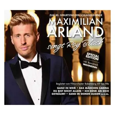 CD Maximilian Arland: Maximilian Arland Singt Roy Black