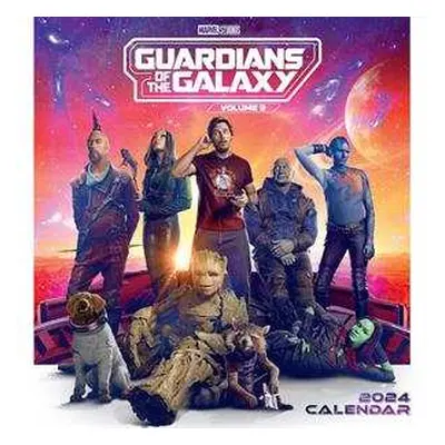 LP Movie Calendar: Guardians Of The Galaxy Vol.3 2024 Calendar