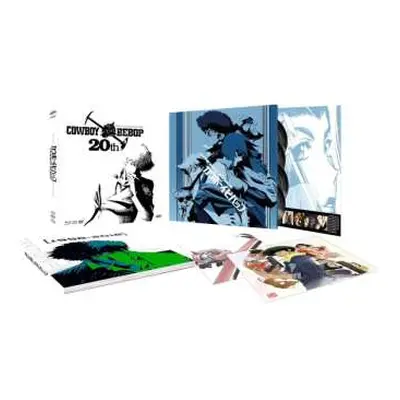 3CD/9DVD/4Blu-ray Various: Cowboy Bebop (20th Anniversary Komplettbox) (white Vinyl) (blu-ray & 