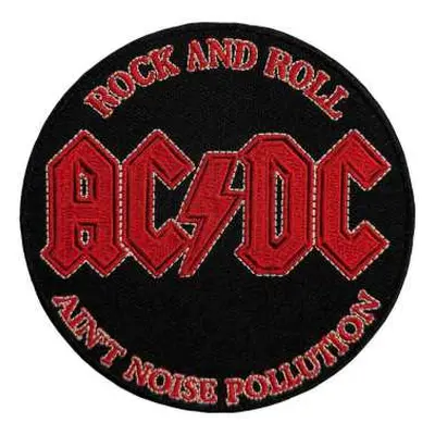 Ac/dc Standard Woven Patch: Noise Pollution