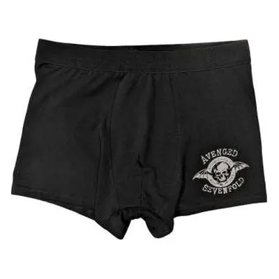 Avenged Sevenfold Unisex Boxers: Classic Deathbat (small) S