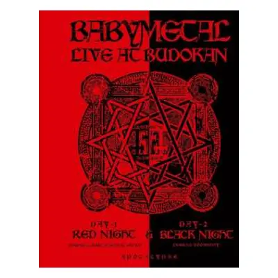 Blu-ray Babymetal: Live At Budokan -Red Night & Black Night Apocalypse