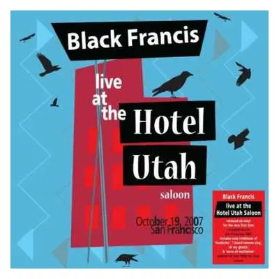 2LP Black Francis: Live At The Hotel Utah Saloon