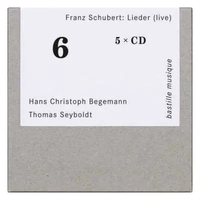 5CD Franz Schubert: Lieder