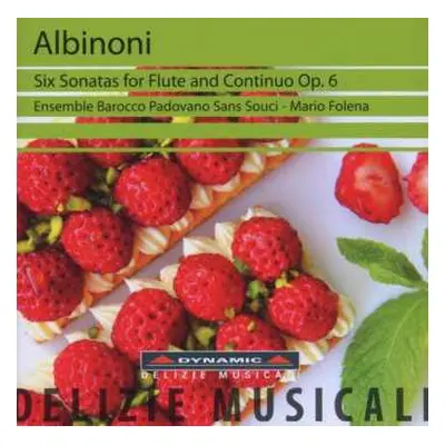 CD Tomaso Albinoni: Sonaten F.flöte & Bc Op.6 Nr.1,2,6-9